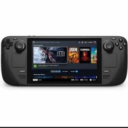 Steam Deck LED 512GB SSD 16GB DDR5 Handheld PC - Black .