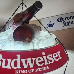 Antique Budweiser Light