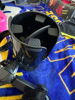 JOYTUTUS Cup Holder Phone Mount for Car; Car cellphone large adapter with 360 Degree Roration and Coin organizer.