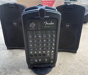 Fender Passport Event Portable PA System w/ 2 Speakers + Bluetooth