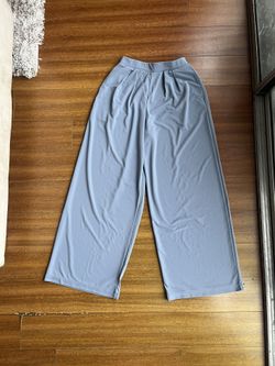 Light Blue Uniqlo Trousers