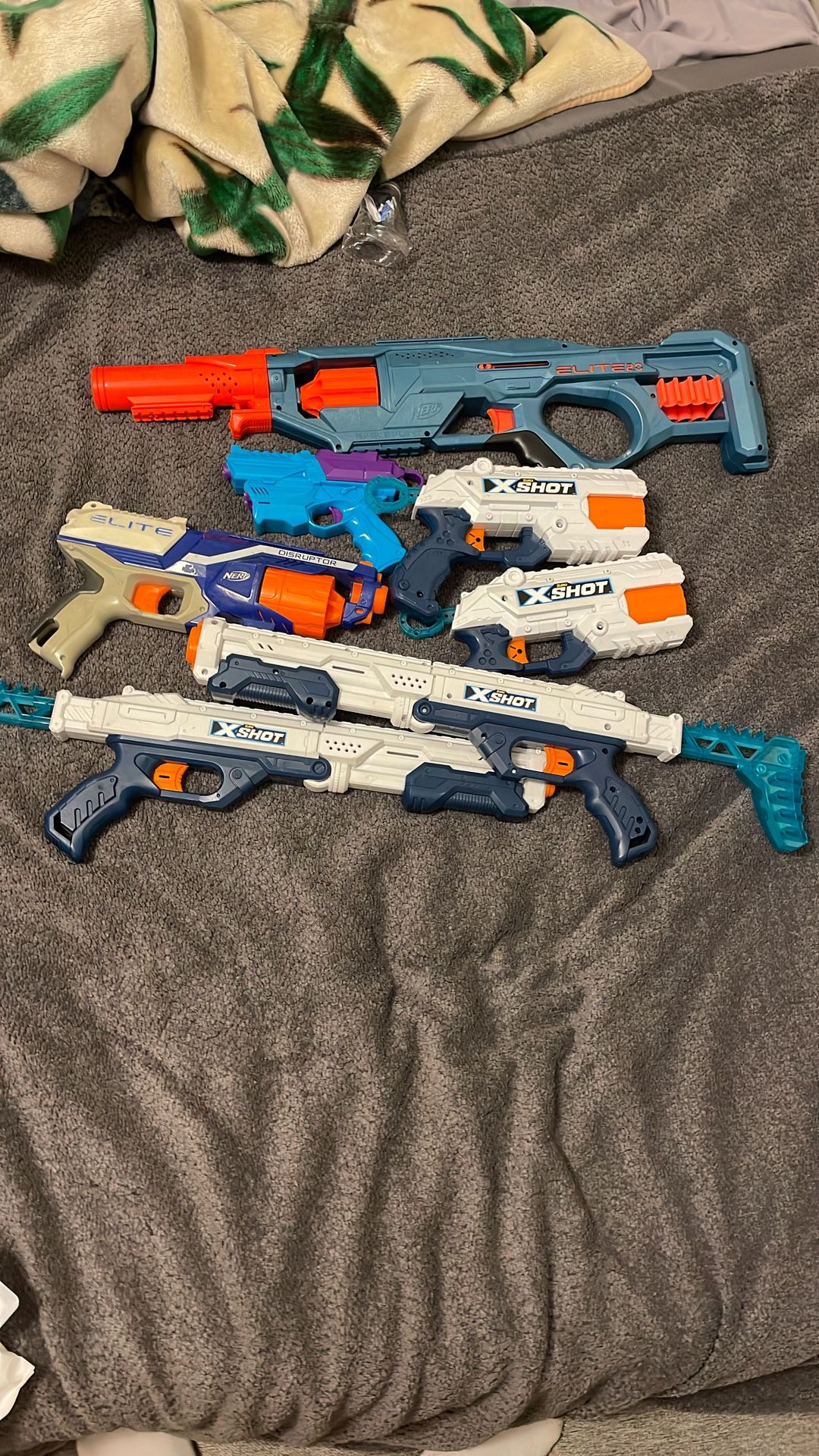 Nerf Lot If Interested In Only 1 Or A Couple Tell Me