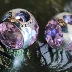 Pandora Pink Spacer Charms (Set) $50