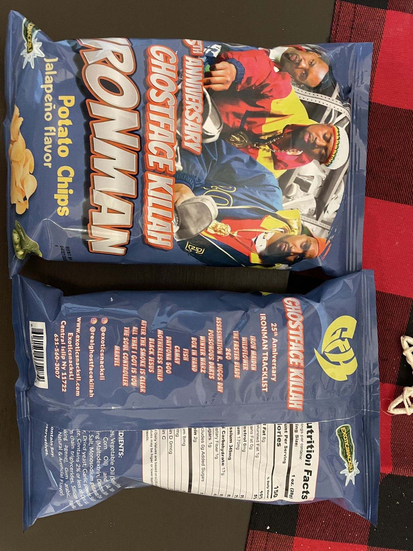Limited Edition Ghostface Killah Jalapeño Chips