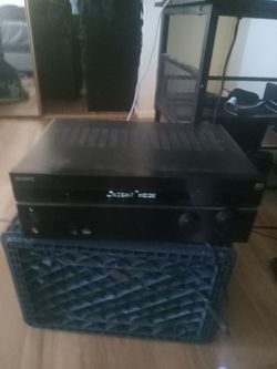 This device is a Sony STR-DH750 Multi-Channel AV Receiver. It is designed to handle multiple audio and video channels for a home theater setups.