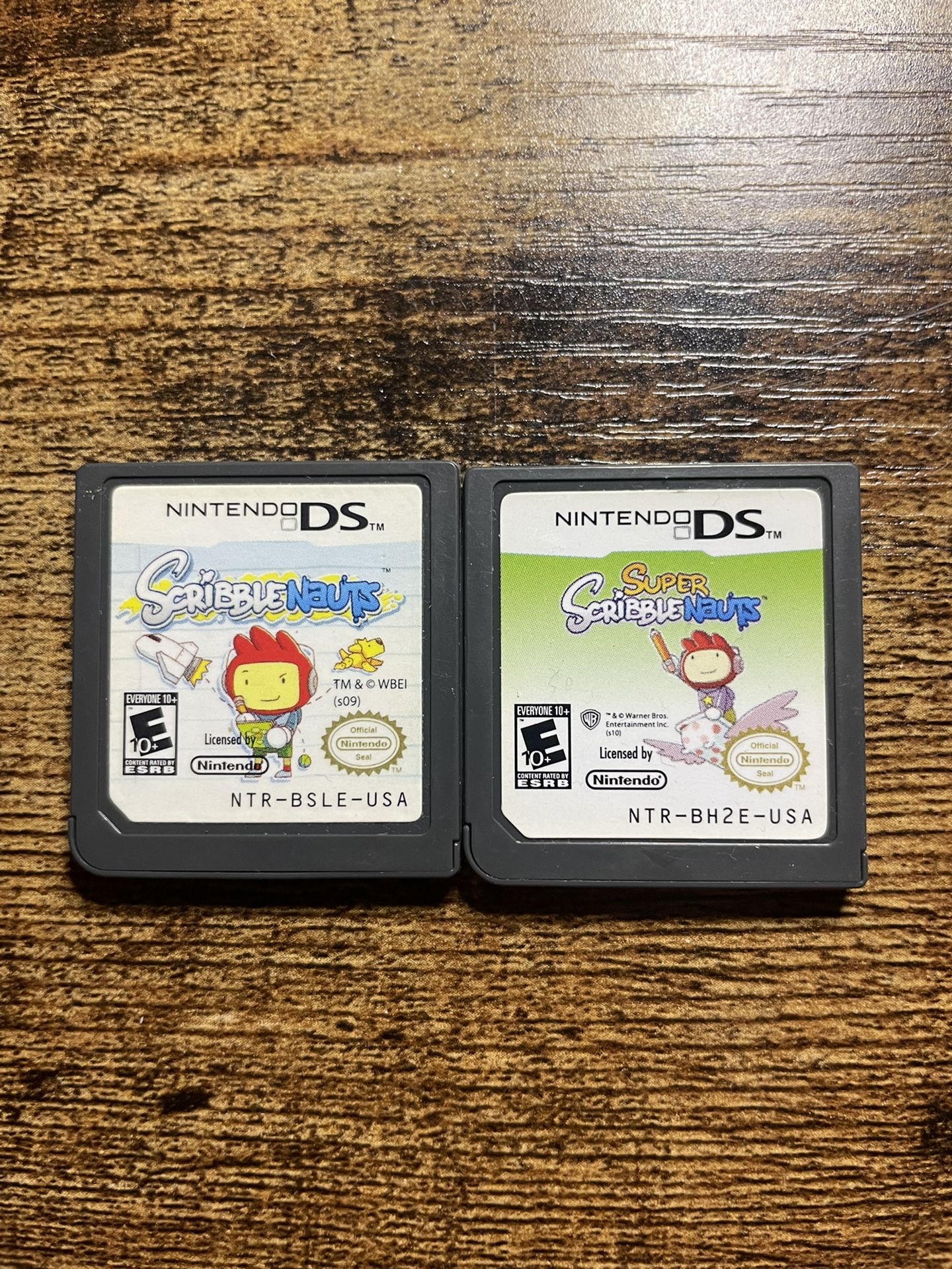 Scribblenauts And Super Scribblenauts Nintendo DS