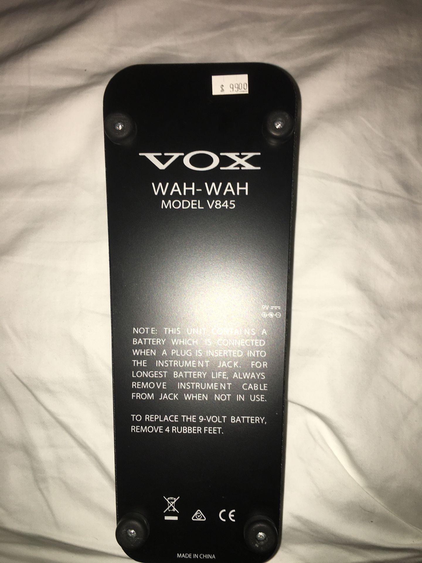 Vox WAH WAH pedal