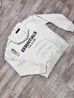 White Essential Hoodie