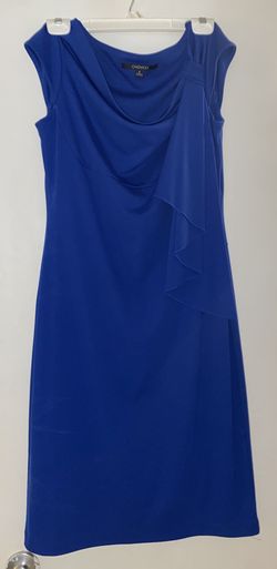 CHADWICK- sleeveless blue dress