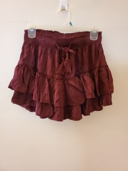 Teen Skirt Dark Purple