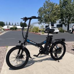 New Varun 20-Inch Folding Electric Bike 500W Motor 48VH Battery 20mph