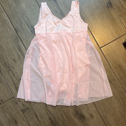 MdnMd Long Skirt Ballet Dance Leotards for Toddler Girls Ballerina Outfit Dress Pink Tutu