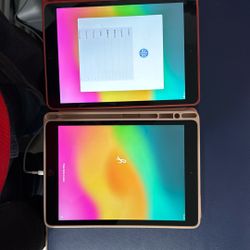 Two Apple iPads (10.2-Inch, Wi-Fi, 32GB) - 7th Generation- Space Gray (two devices)