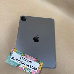 Apple IPad Pro 11 Inch 4th Gen Tablet M4 - Only $1 Today Pay The Rest Later! 