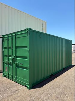 20 FOOT NEW 1-TRIP CONTAINER STD SHED,STORAGE,SHIPPING,CONEX