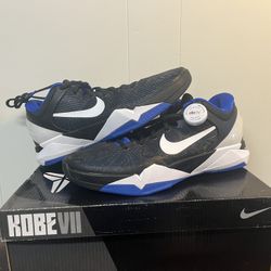 Nike Kobe 7 VII Duke Black Blue White Size 12 Men’s 488371-400