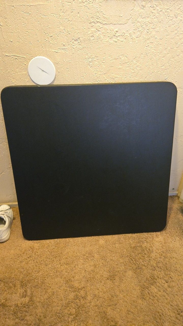 Black Card Table