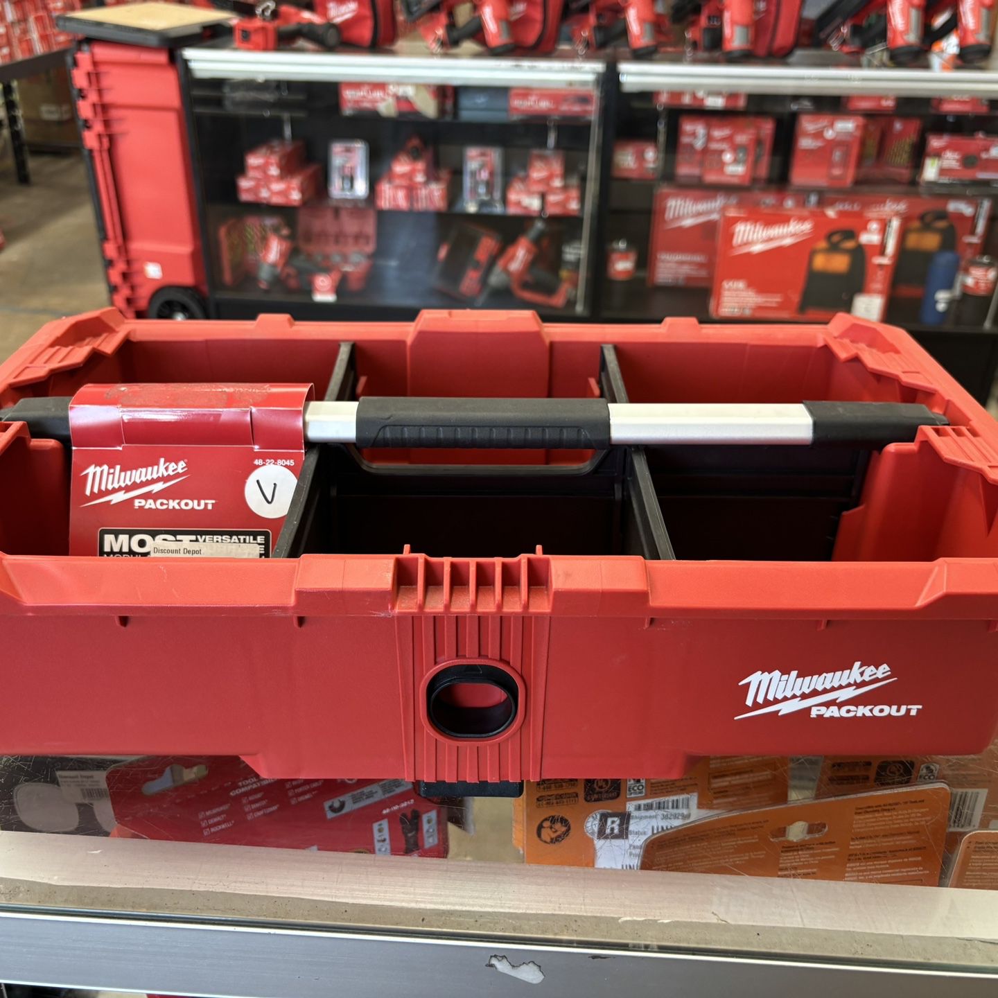 (New) Milwaukee PACKOUT Tool Tray With Quick Adjust Dividers 
