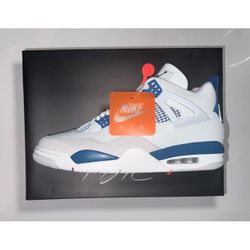 jordan 4 military blue Size 12