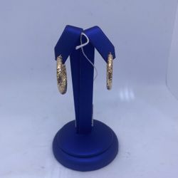 10KT Hoop Earrings 