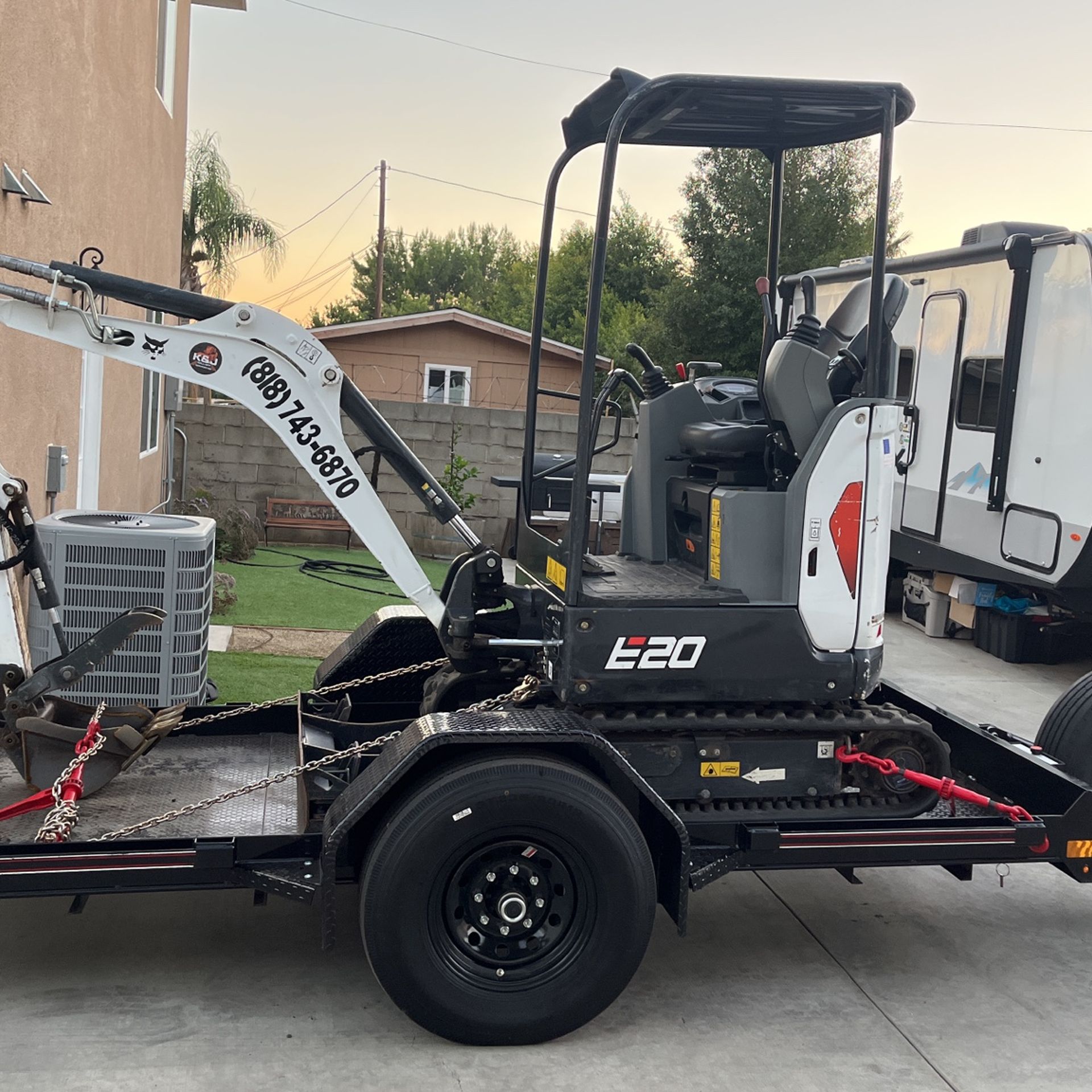 Bobcat E20 Mini Excavator