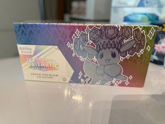 Pokémon Prismatic Evolutions Super Premium Collection SPC Sealed (Price FIRM)