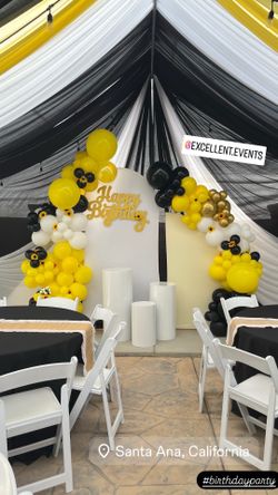 Tent draping