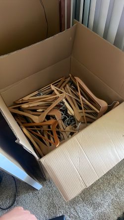 2 huge box of hangers