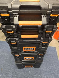 RIDGID Modular Tool Box Storage System 5 pieces
