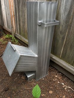 2 ft tall rocket stove