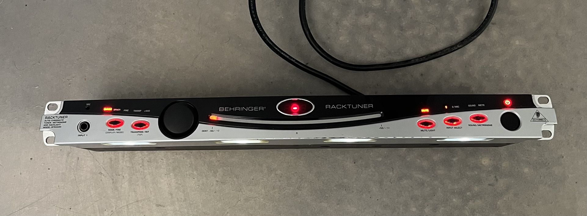Behringer Rack Mount Tuner
