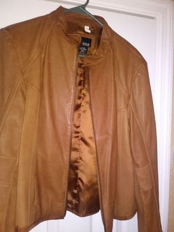 A.N.A. leather Jacket Size XL