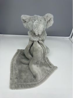 Gray Elephant Lovey in Excellent Condition 10”
