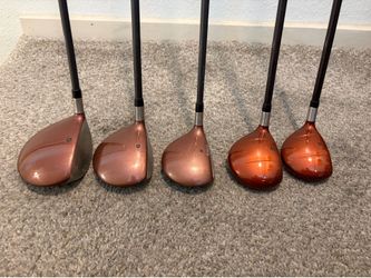 TaylorMade Driver & Woods (Stiff Shafts)