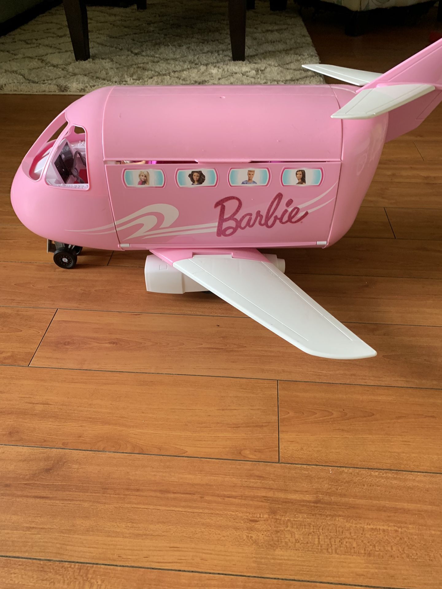 Official Barbie air plane.