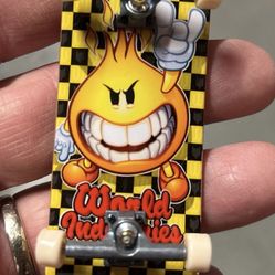 World industries FlameBoy Teck Deck Fingerboard