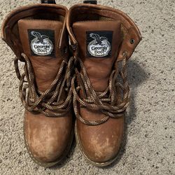 Georgia Steel Toe Work Boots Size 9