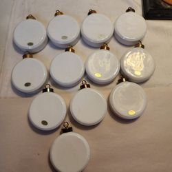 12 Circle Craft Ornaments 