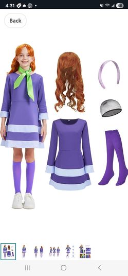 Girl's Daphne Costume