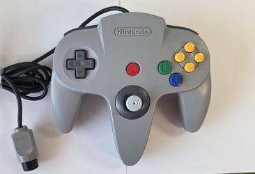 Nintendo 64 (N64) Official OEM Gray Controller – Tight Stick