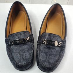 Coach olive loafer best sale