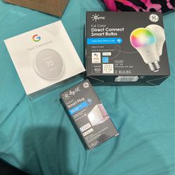 SMART HOME GOOGLE THERMOSTAT WITH BUNDLE