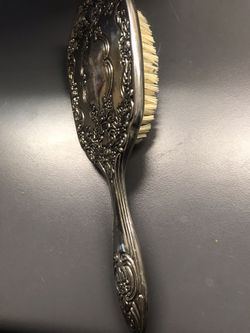 Sterling Silver Vintage Brush
