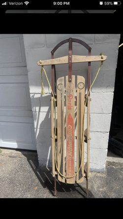 Vintage Paris champion fastback sled