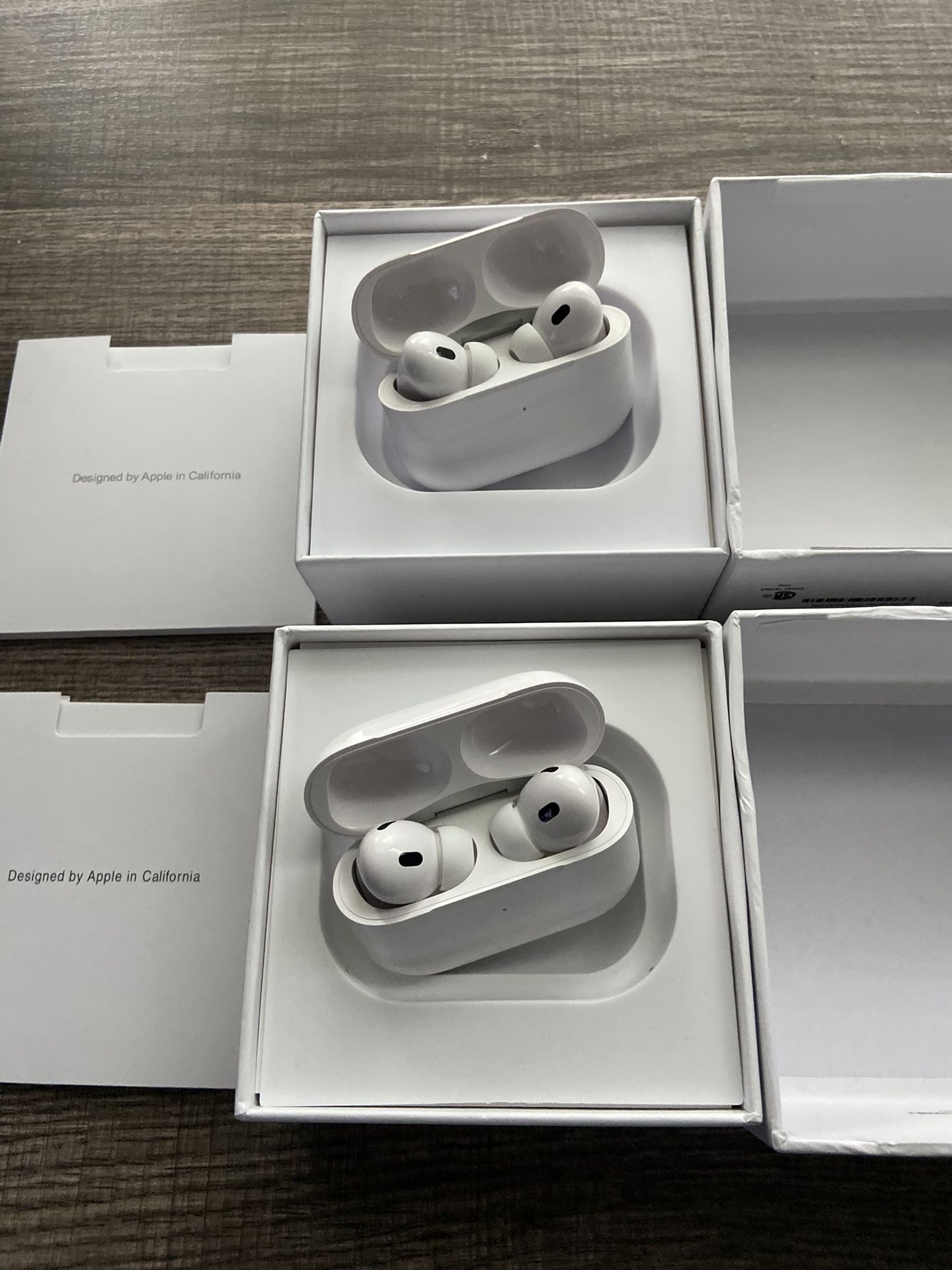 Two AirPod Pros 2nd Generation