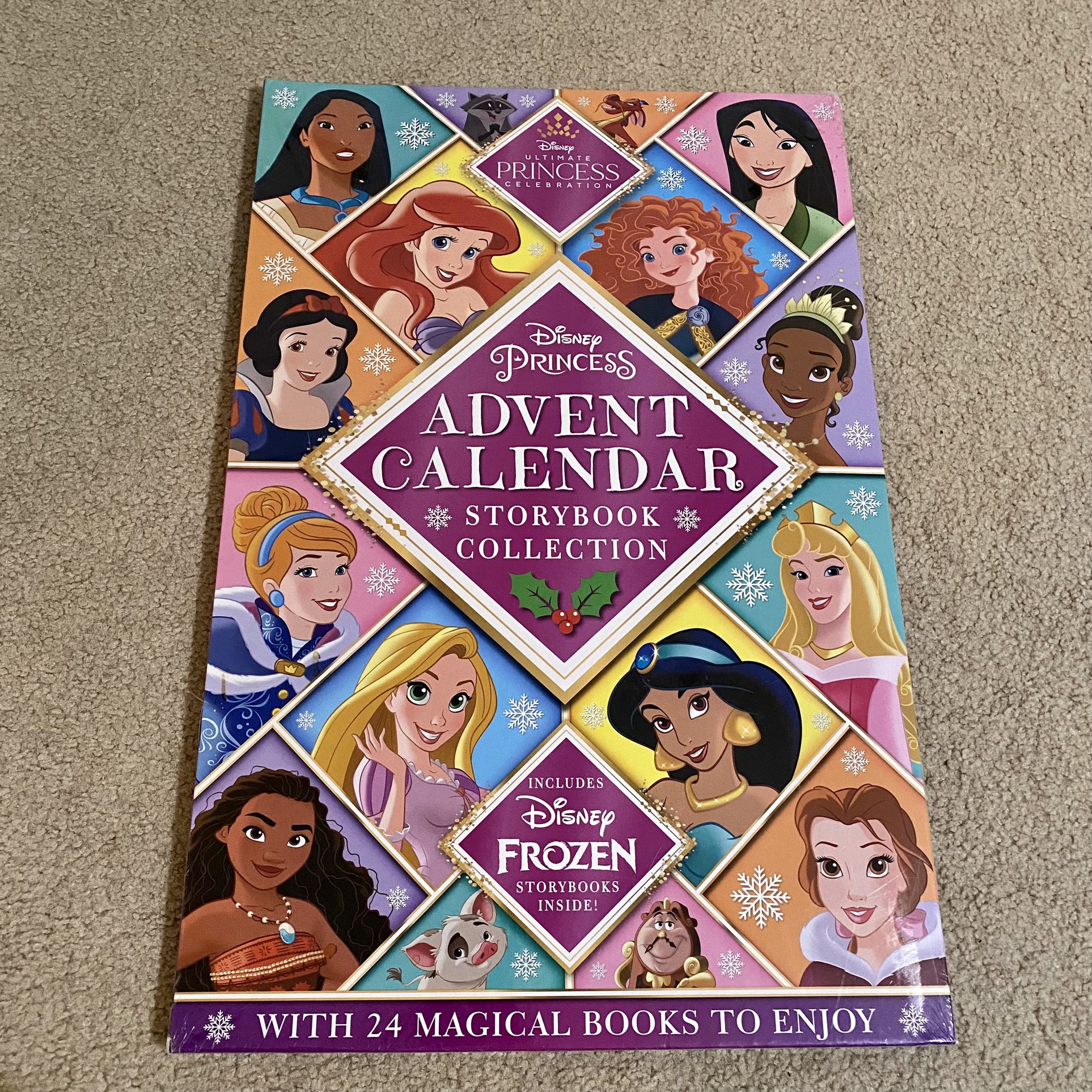 NEW SEALED Disney Princess Storybook Collection 24 magical books Advent Calendar