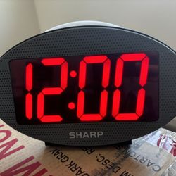 Sharp Clock