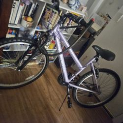 Womans Bike With Bile Lock
