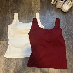 Cami Tank tops with built-in Padding