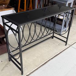 Geometric Console Table